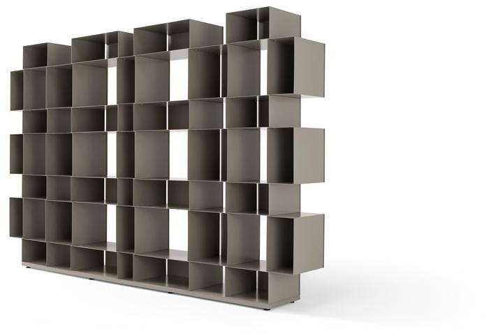 AMURA Модульный открытый книжный шкаф из металла Eresia Am038.er13 - Вид №2