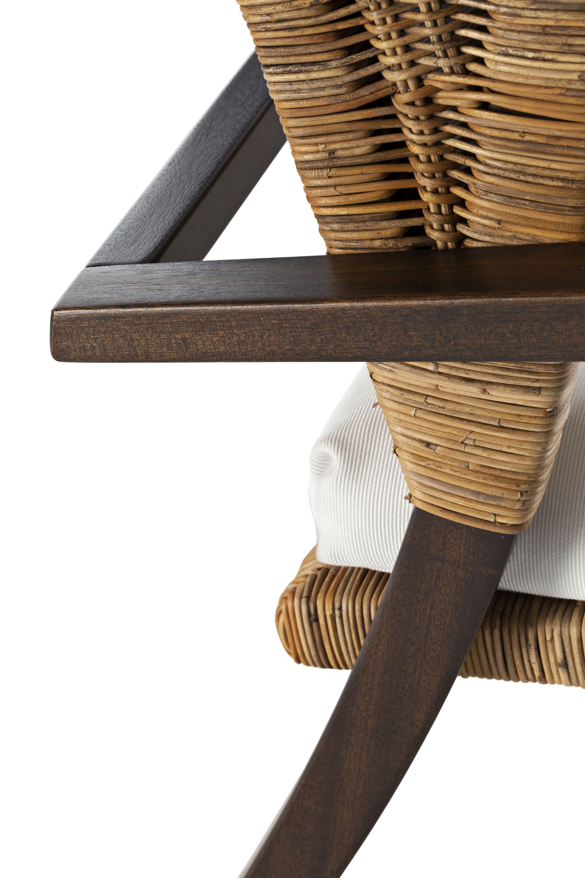 Плетеное кресло с подлокотниками Exteta Franco Albini Re-edition ARCH-00074498 - Вид №9