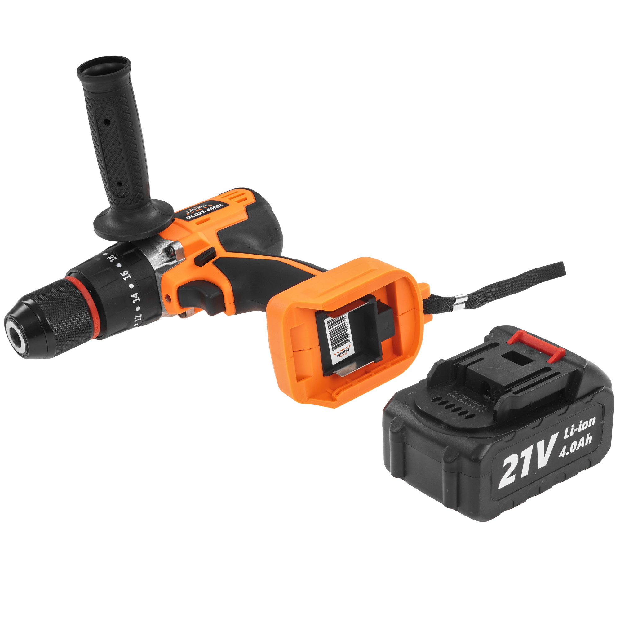 Дрель-шуруповерт DAMAN DCD21-4MBL 9230671 BRAIT STDN-0023124 - Вид №5