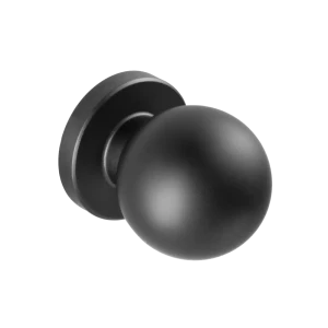 Мебельная ручка-кнопка Edson 22501 25 мм черная