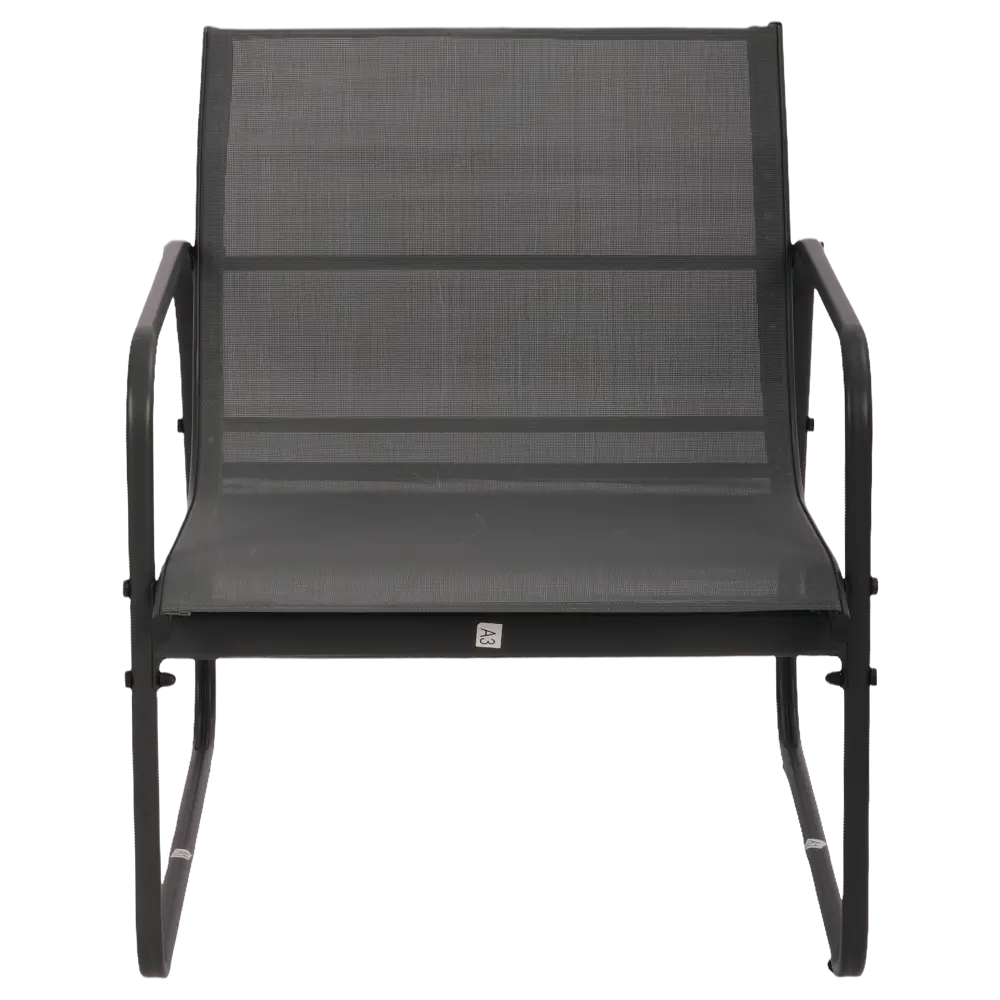 Набор садовой мебели для отдыха BEGINIA Lama Сталь Стол, диван, кресло 2 шт Черный STLM-2183634 - Вид №15
