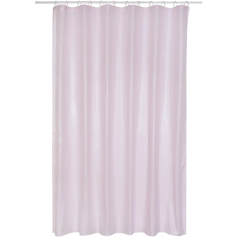 Штора для ванны Brillar pink, 180х200 см, полиэстер, цвет розовый 82168002 STLM-2015674 WESS - Вид №1