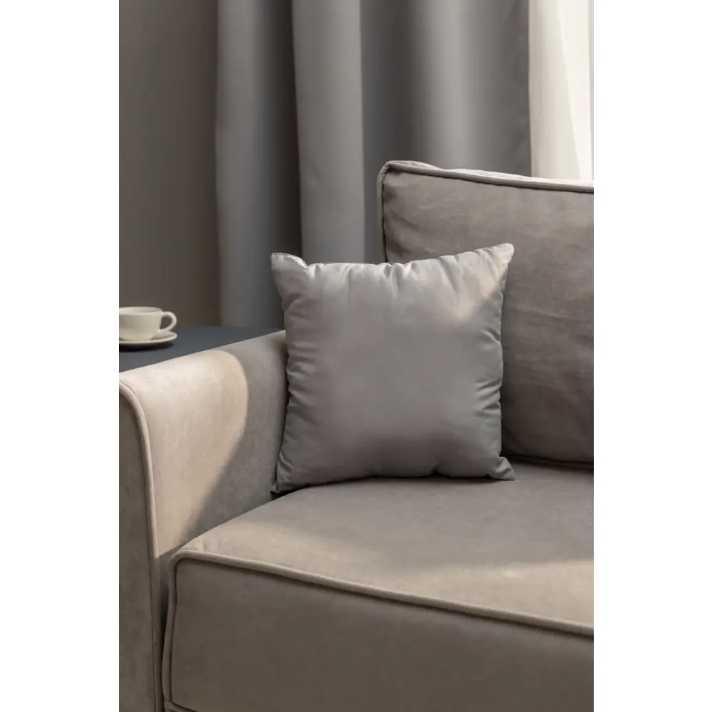Santreyd Декоративная подушка 35×35 см серого цвета для уюта в гостиной 84435529 STLM-0050038 - Вид №3