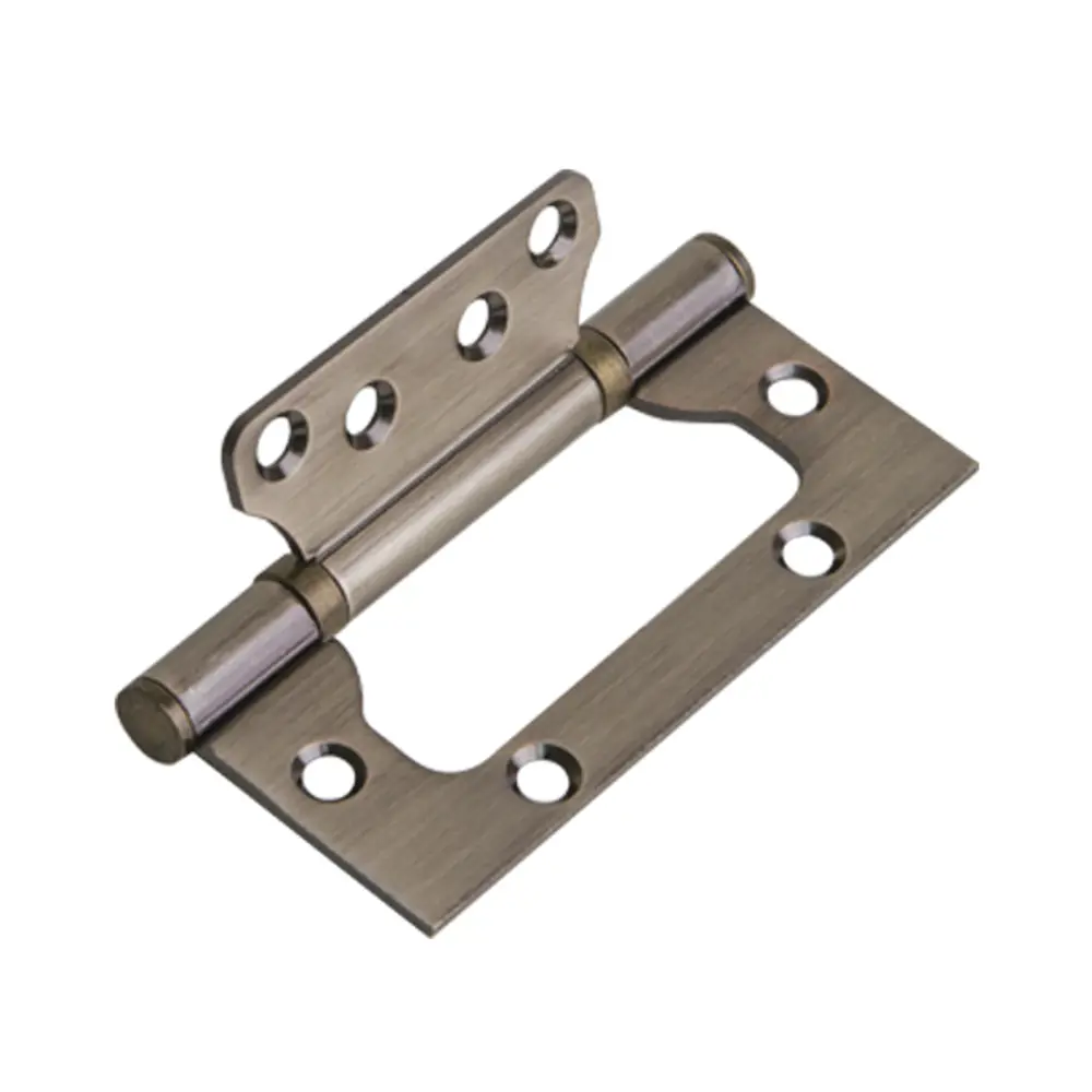 82105951 Петля универсальная без врезки 100/P-2B AB 97×71.5×2 мм сталь цвет античная бронза STLM-0019049 AJAX Home - Вид №3