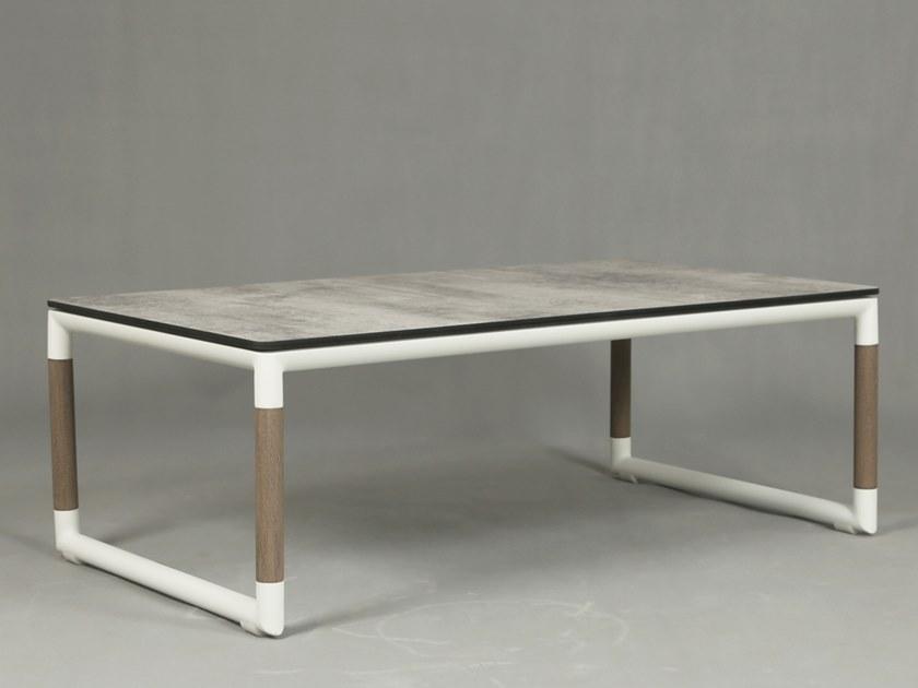 Les jardins Прямоугольный журнальный столик из алюминия Bastingage Ta06125 / ta06126 - Вид №2