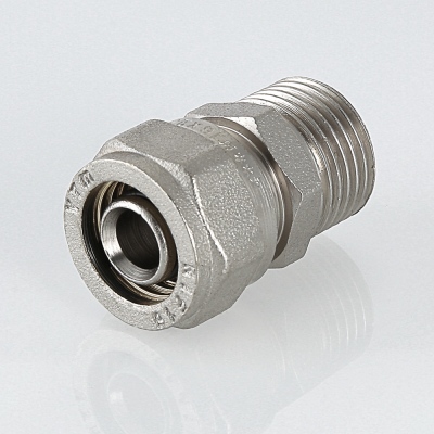 VTm.301.N.002004 Фитинг обжимной  с переходом на наружную резьбу Valtec 20 мм х 1/2"  - Вид №3