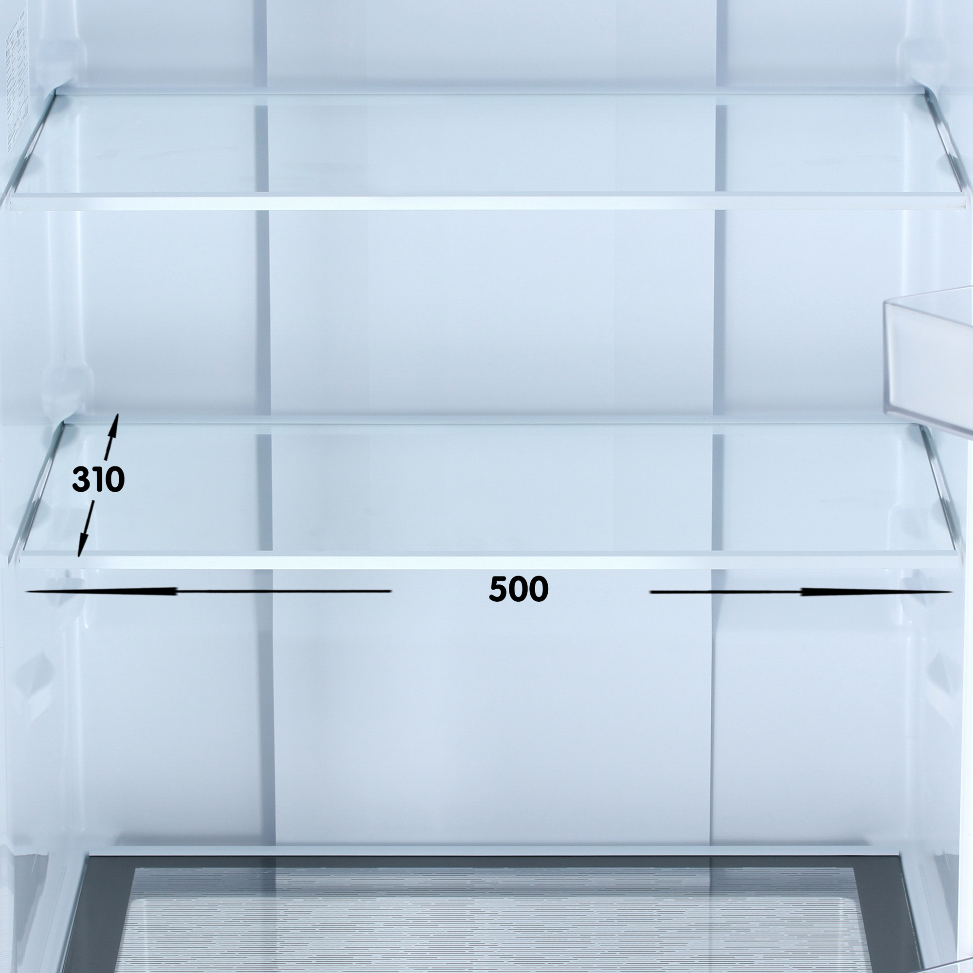 9248219 Холодильник с морозильником   Candy CFN6200SD серебристый STDN-0073195 - Вид №8