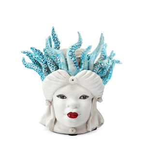 201000-82 ABHIKA ВАЗА MORO LADY SMALL MEDUSA LT.BLUE