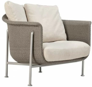 JANUS et Cie Кресло из морской веревки с подлокотниками Gina