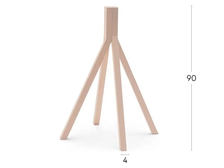 Круглый стол с каркасом из ореха или бука Billiani Grapevine ARCH-00005454 - Вид №4