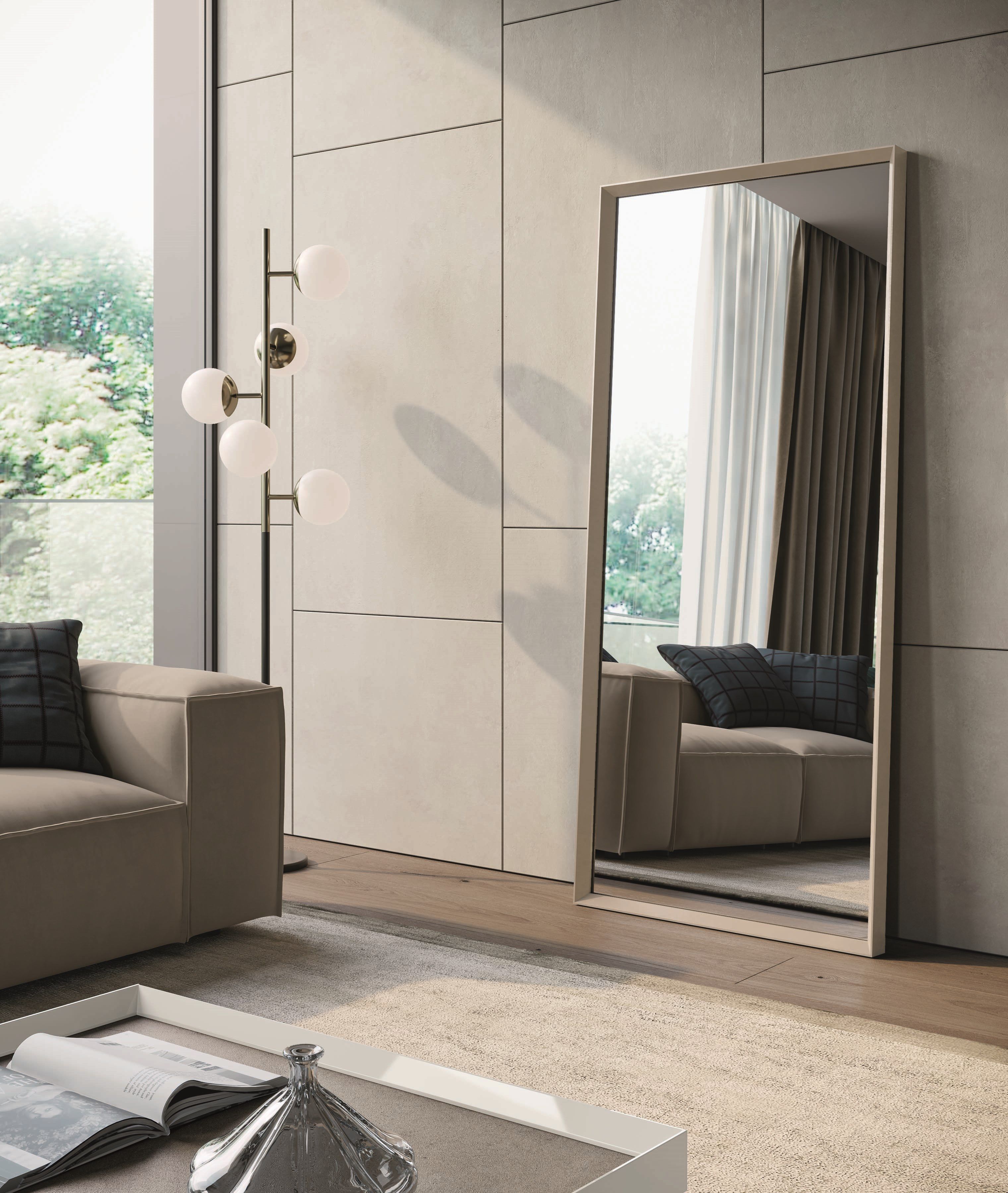 Деревянное зеркало с рамкой Dall'Agnese Slash ARCH-00068818 - Вид №2