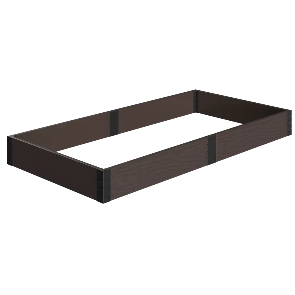 Грядка Holzhof с 3D-тиснением 300x100x15 см венге для эстетичного огорода 89357039 STLM-0950023