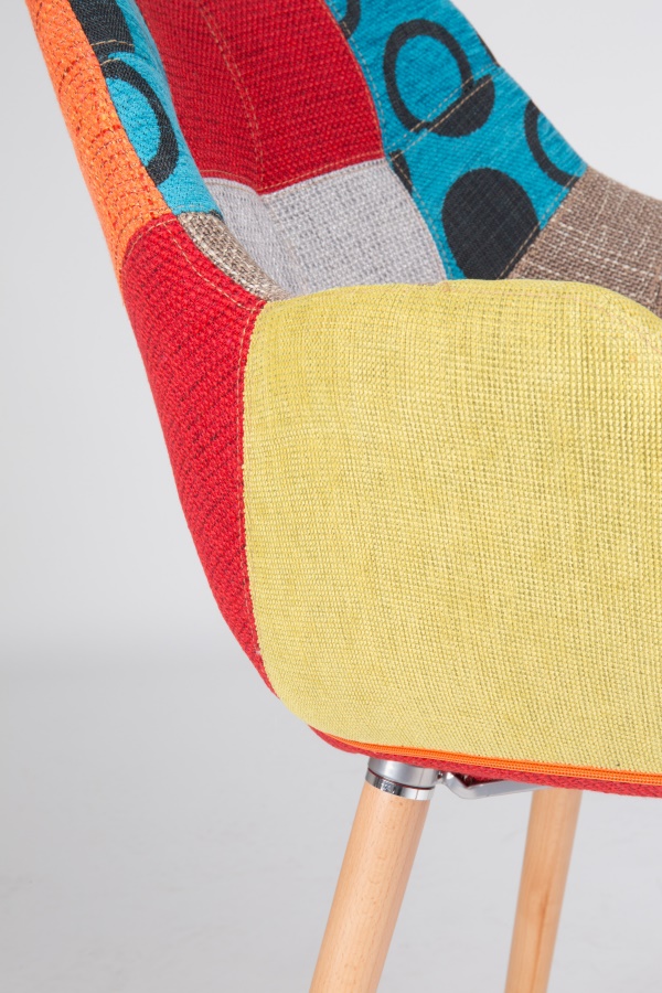 Кресло Twelve Patchwork разноцветное Zuiver 1100266 - Вид №6