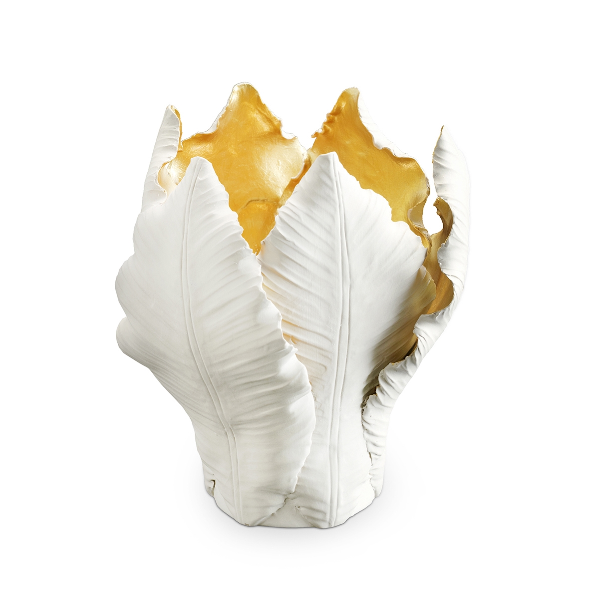 300050-D3 ABHIKA ПОДСВЕЧНИК ТЮЛЬПАН MEDGRAY/GOLD  - Вид №6