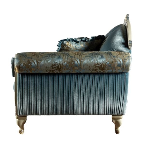 Кушетка Stradivari прямая голубая UNICO ДИЗАЙНЕРСКИЕ 249018 Голубой  - Вид №2