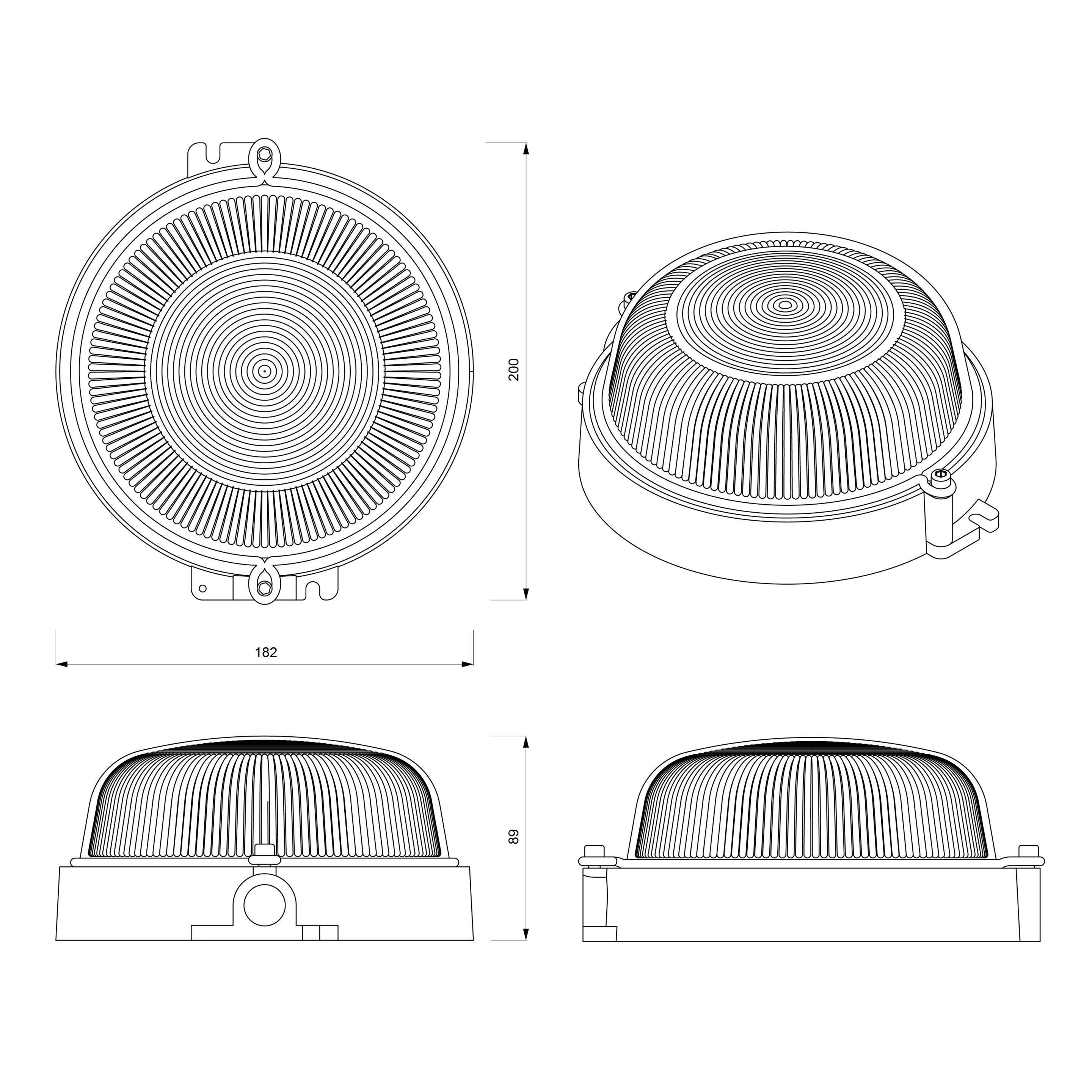 Окрашенные алюминиевые бра Genuit Corten ARCH-00112399 - Вид №7