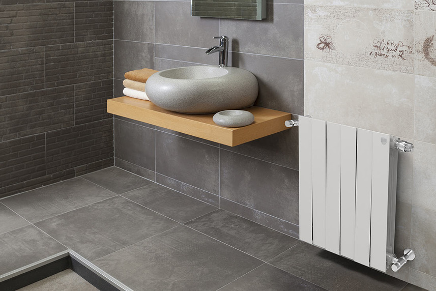 Радиатор биметаллический Royal Thermo PianoForte Bianco Traffico (белый)  - 8 секций sun-id-646004 - Вид №2