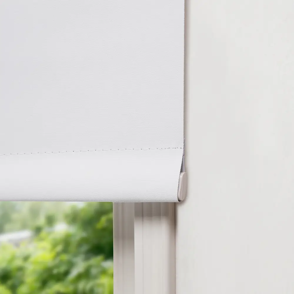 INSPIRE Santos - Рулонная штора блэкаут белая с экосертификатом 82688235 STLM-1436390 - Вид №7