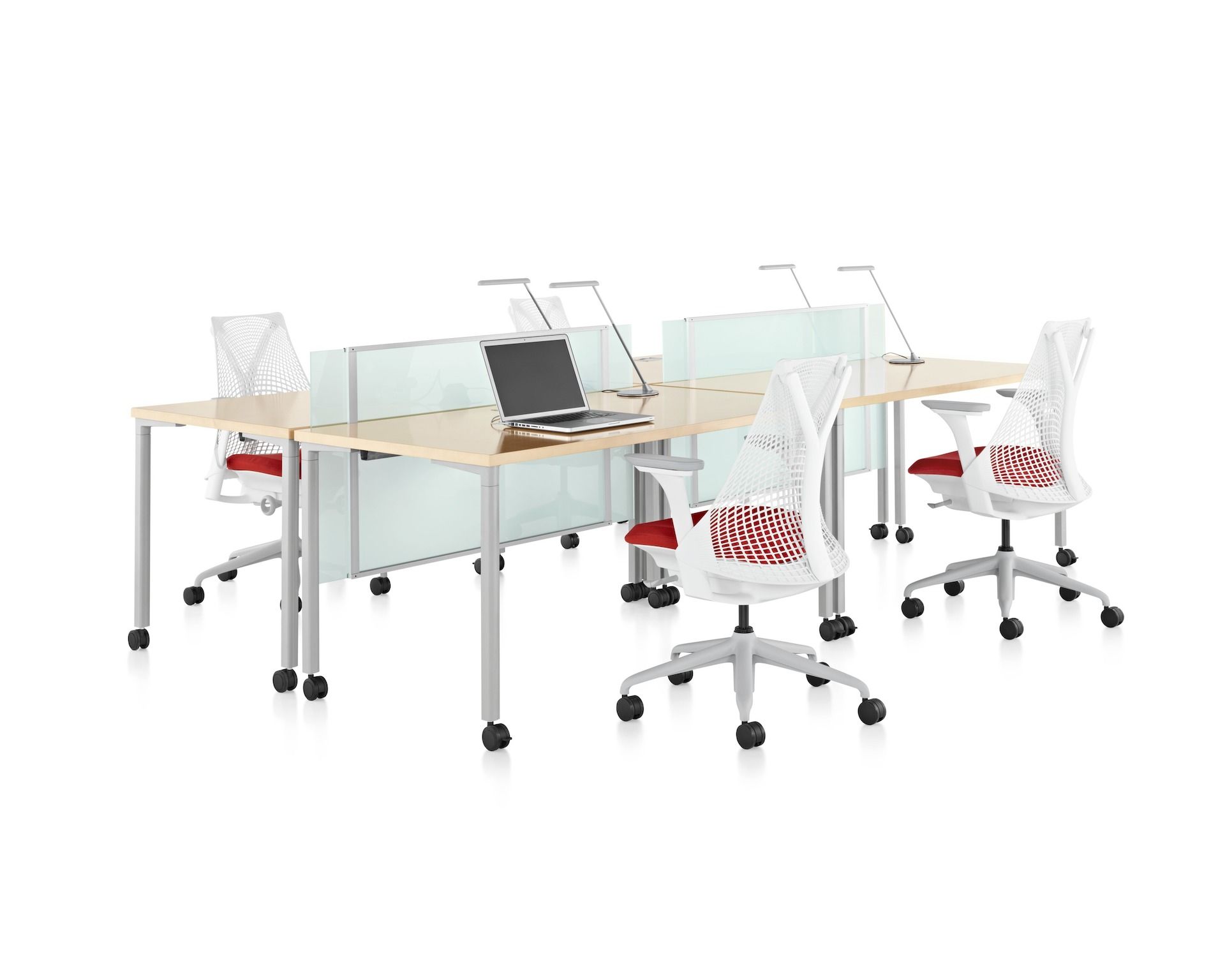 5 спиц подлокотник поворотный операционный офисный стул Herman Miller Sayl ARCH-00001394 - Вид №10