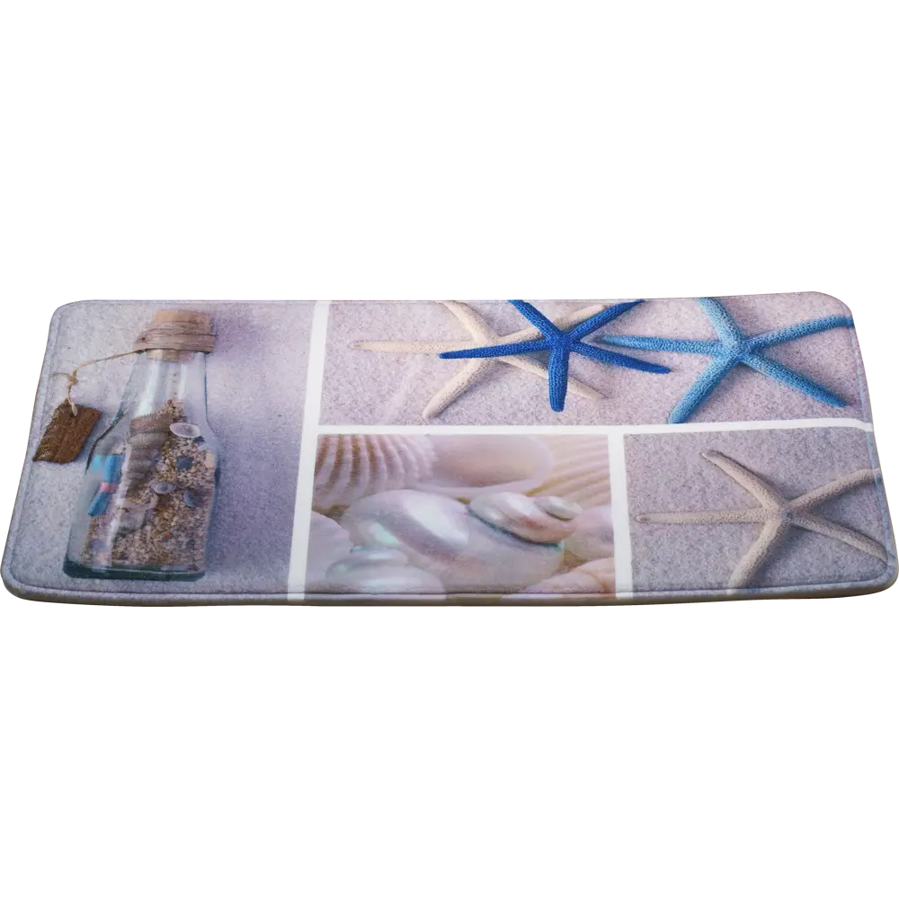 Коврик для ванной комнаты «Cruise» 50х80 см цвет розовый SWENSA SWM STLM-2002636 - Вид №2