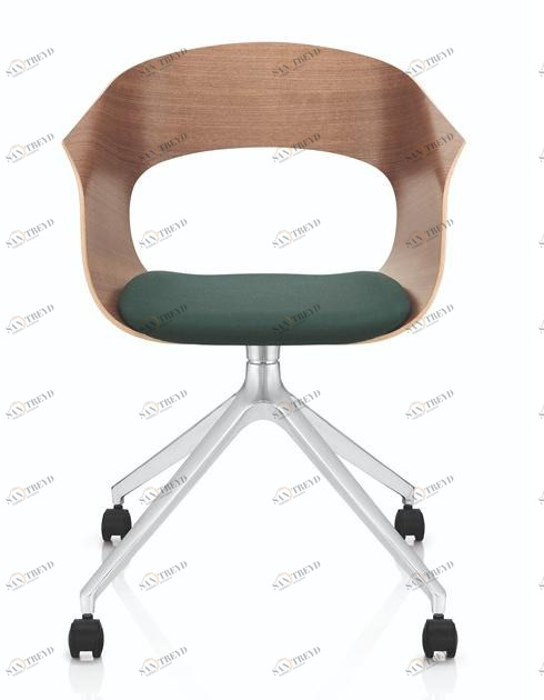 ZÜCO Вращающееся кресло из дерева на колесиках Bonito Bn 572 - bn 672