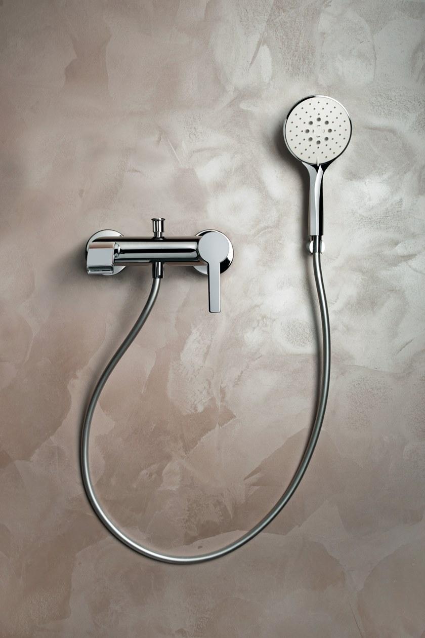 Fir Italia Смеситель для ванны настенный из латуни с ручным душем Sweet 46 4634016 - Вид №1