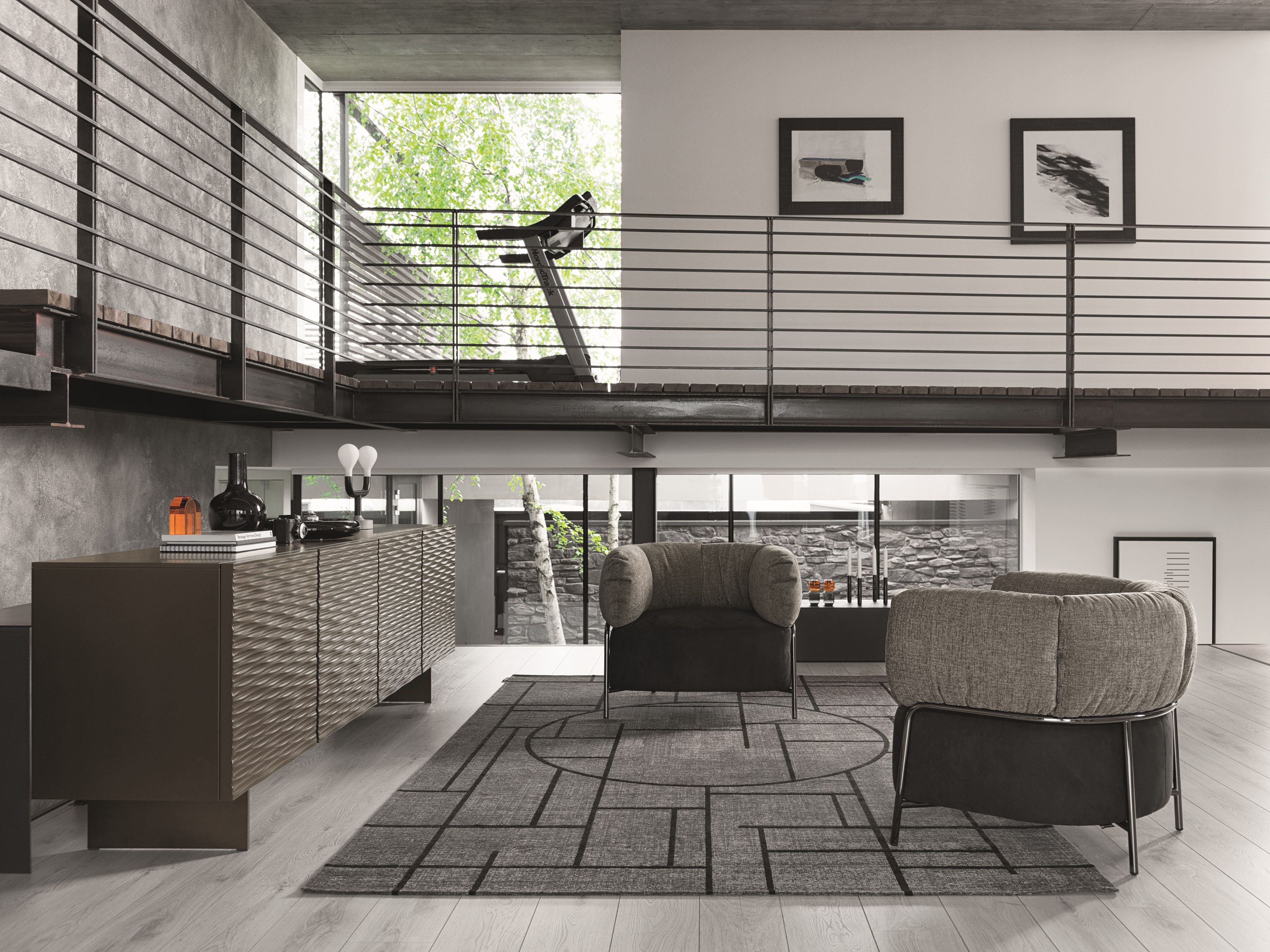 Кожаное кресло Calligaris Quadrotta ARCH-00034704 - Вид №6