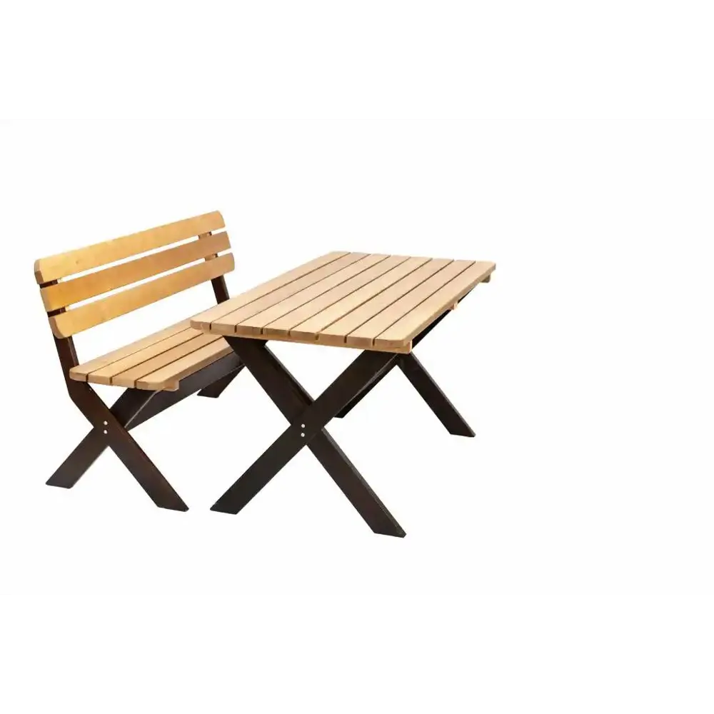 Уличная скамья Аттерия 148x61x89 см бежевая Santreyd 89354329 STLM-1333162 - Вид №3