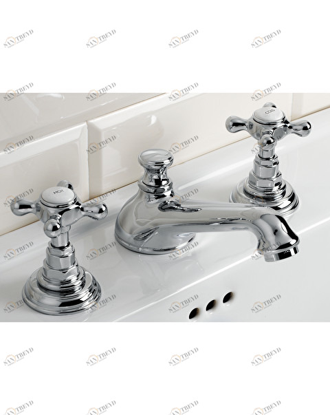 UTAU900 Кран для раковины Austin на 3 отверстия Devon&Devon 