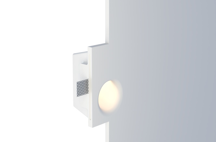 SN 028 Встраиваемый стеновой гипсовый светильник Stellanova SUBRA 