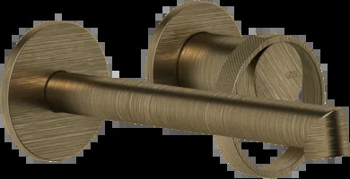 Смеситель для умывальника 63381 713 Gessi Anello СТАРИННАЯ ЛАТУНЬ