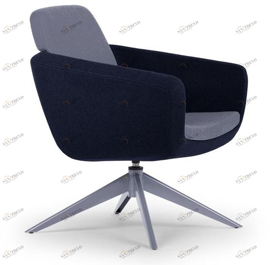 True Design Кресло из ткани с подлокотниками Arca Aa 8090