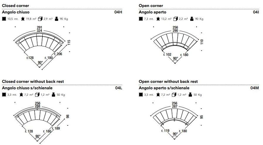 Moroso Модульная круглая скамья с мягкой подкладкой Waiting sun-id-1470556 - Вид №2