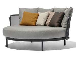 Ткань круглая Садовая кровать