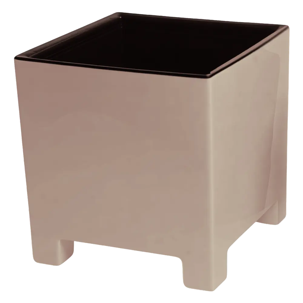 Кашпо Evergreen Design Нард 14x14x14 см v2.1 л пластик фраппе 89452982 STLM-2212221
