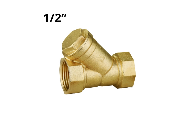 25002 Фильтр косой сетчатый грубой очистки в/в 1/2", латунь LAB.Space 