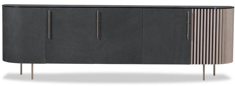 BAXTER Буфет лакированный с распашными дверцами Plissé sun-id-1474346 - Вид №2