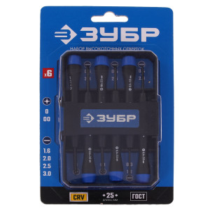 Набор отверток ЗУБР 25658-H6_z01 9107724