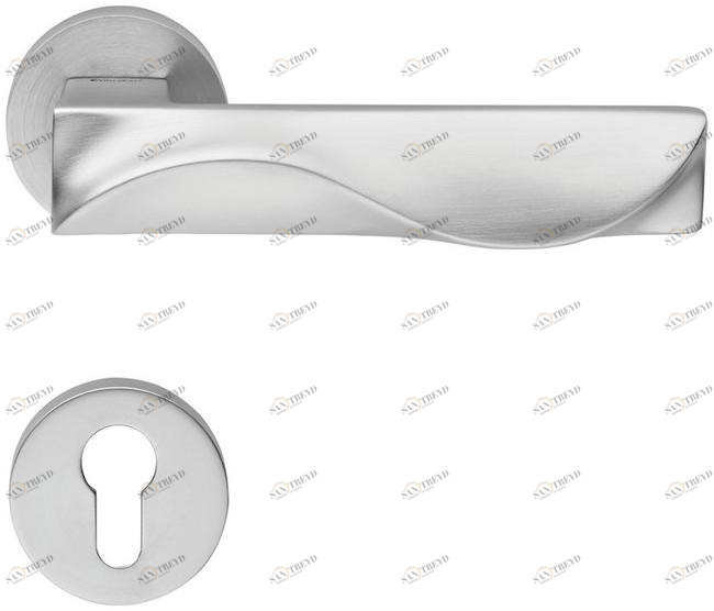 LINEA CALI' Дизайнерская латунная ручка с накладкой Duna sun-id-1415150