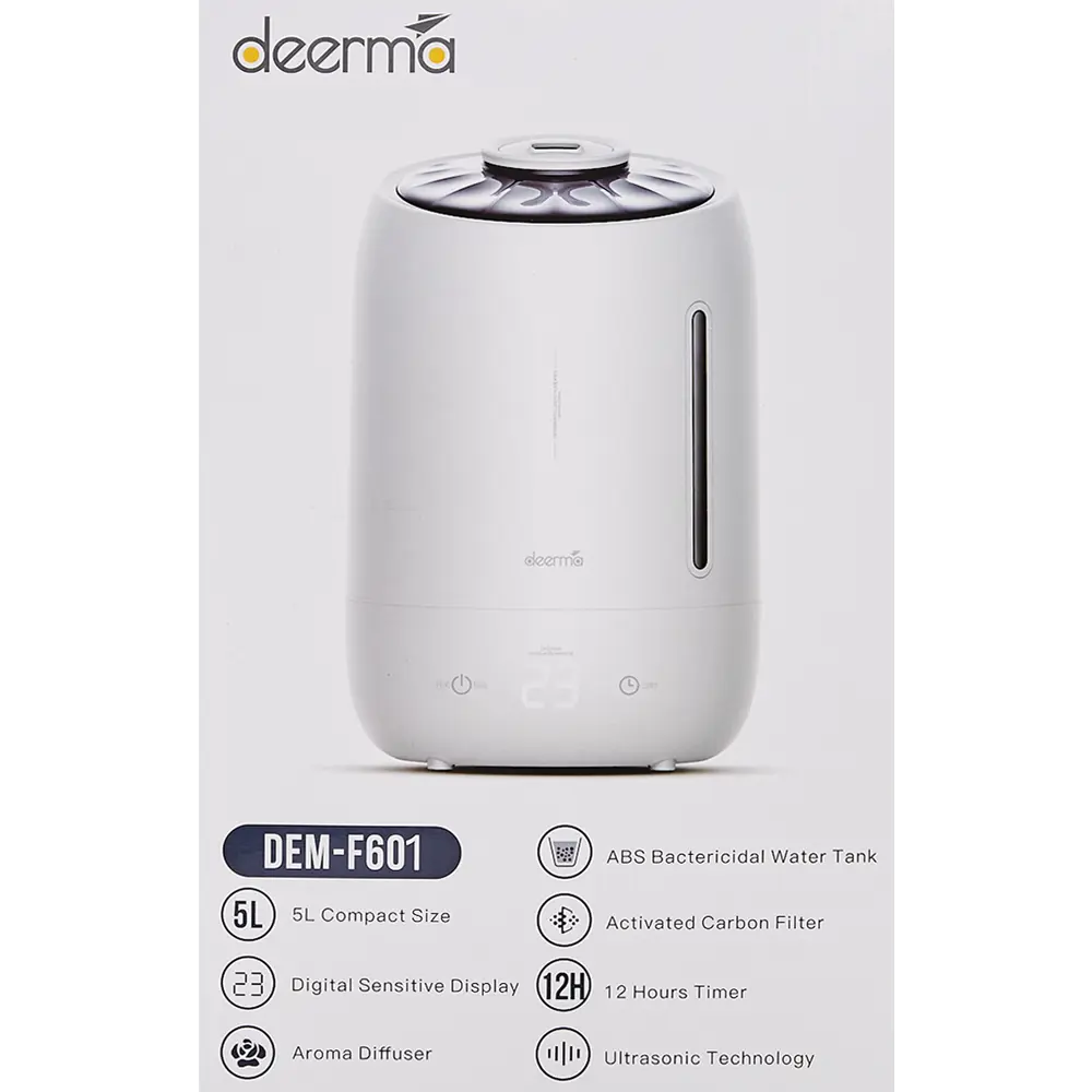 Увлажнитель воздуха ультразвуковой Deerma DEM-F601 цвет белый 82714756 STLM-2178304  - Вид №4