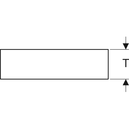 840962000 Настенная полка Geberit iCon Geberit  - Вид №2