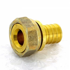 Муфта надвижная В с накидной гайкой латунная REHAU 20х3/4"