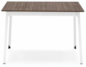 Calligaris Квадратный стол из стали и дерева  Cs/4078-fqml 80