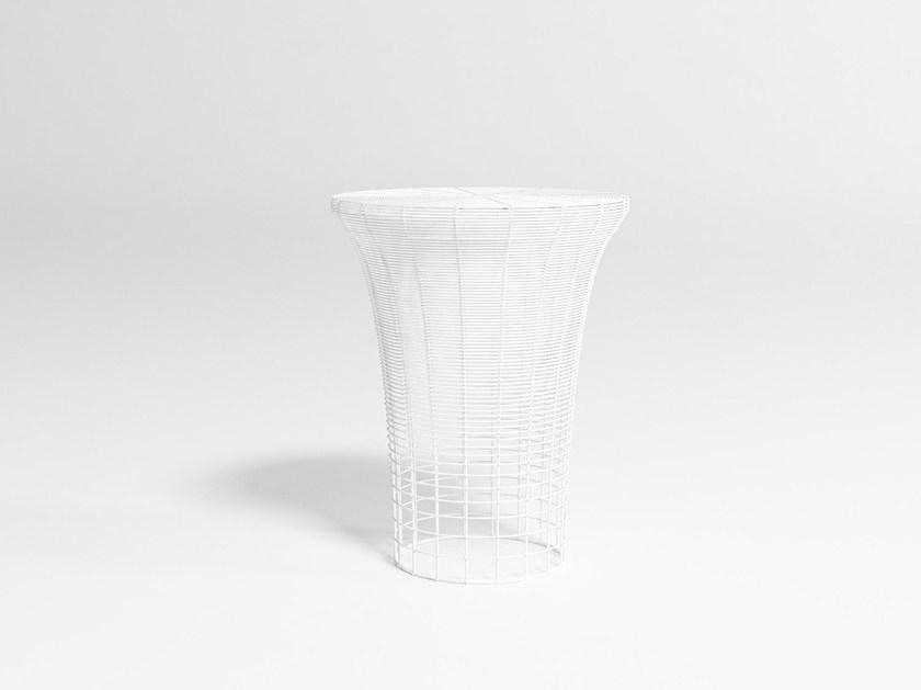 GANDIABLASCO Высокий садовый табурет из нержавеющей стали Aram sun-id-1472753 - Вид №1