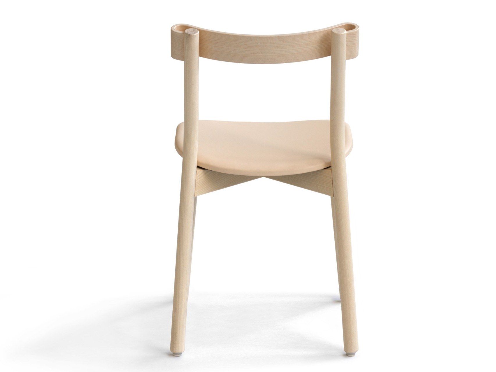 Стул из массива дерева с мягким сиденьем Bla Station натюрморт ARCH-00077540 - Вид №2