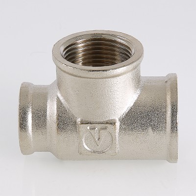 VTr.750.RN.050504 Фитинг резьбовой – тройник переходной Valtec 3/4" х 3/4" х 1/2"  - Вид №8
