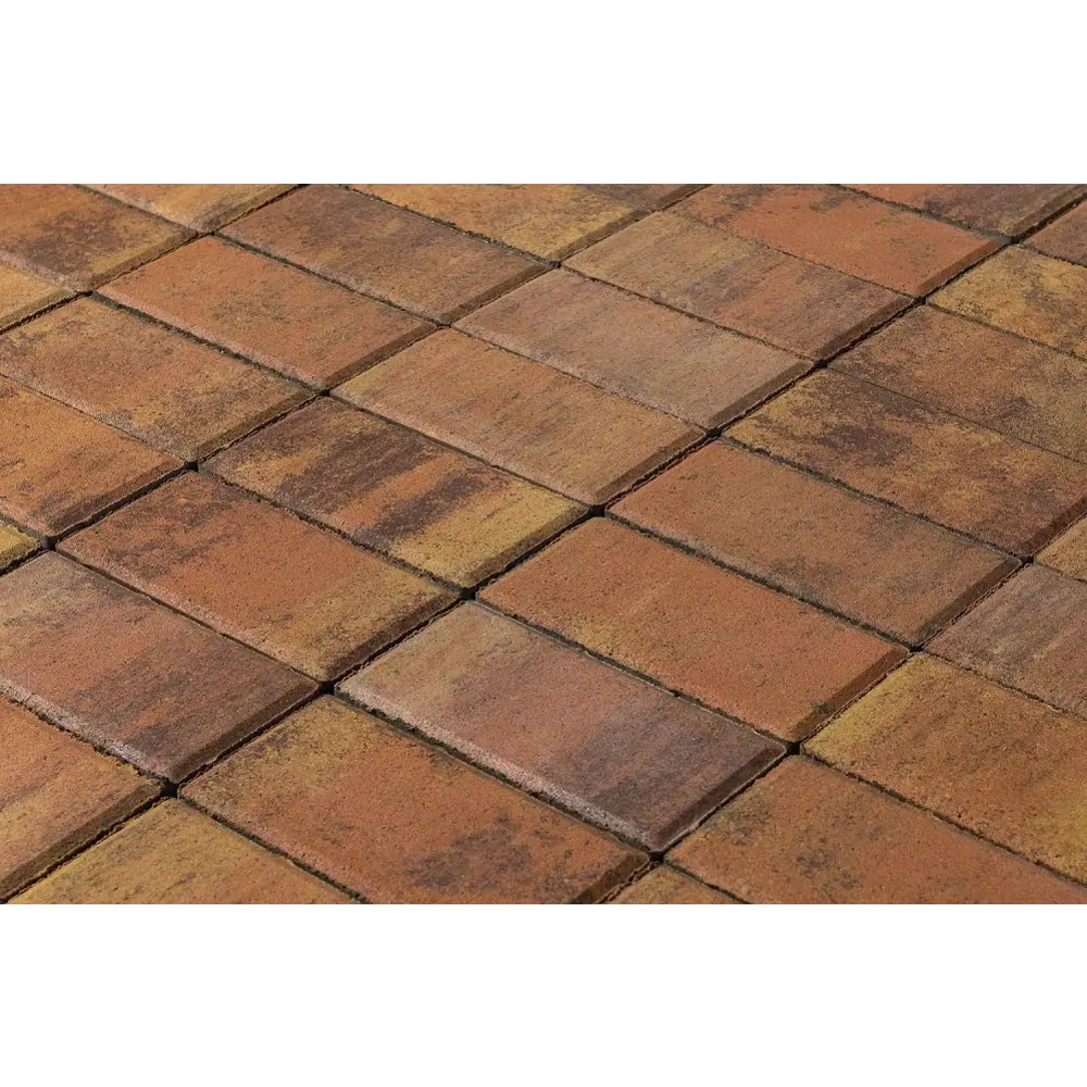 Плитка Тротуарная BRAER прямоугольник 200x100 мм цвет Прайд толщина 60 мм STLM-2015390 - Вид №3