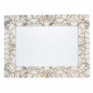 Зеркало настенное прямоугольное настенное серебро Silver PUSHA ДИЗАЙНЕРСКИЕ 062518 Зеркальный