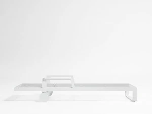 GANDIABLASCO Садовая кушетка Batyline® с подлокотниками Flat textil