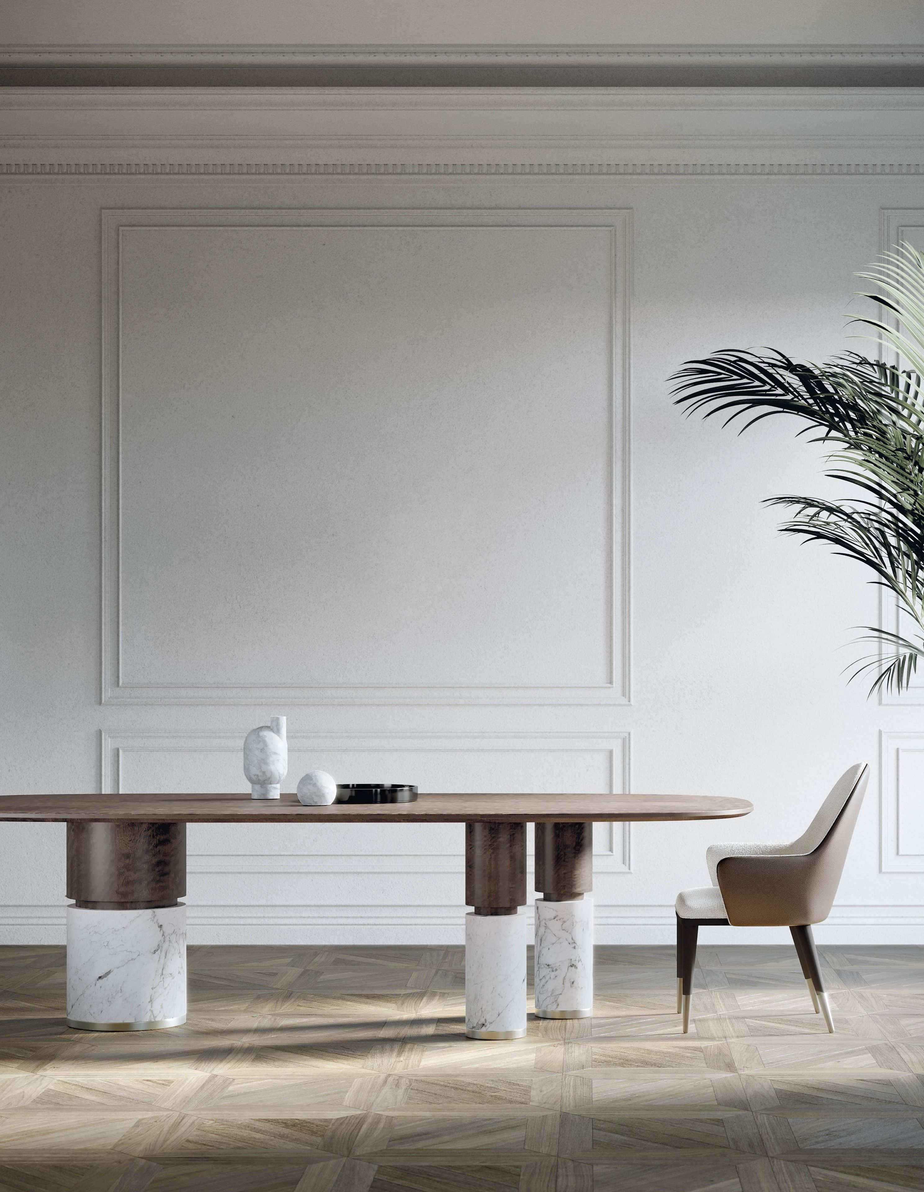 Овальный деревянный обеденный стол Capital Collection LOÏC ARCH-00103898 - Вид №1